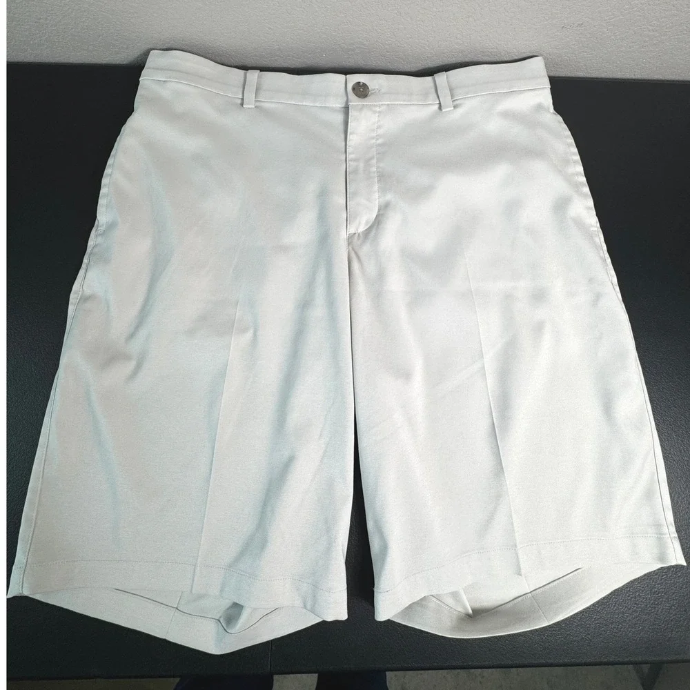 Nike Mens Dri-FIT Golf Shorts Light Bone‎ Off-White DQ4144-072 Size 38